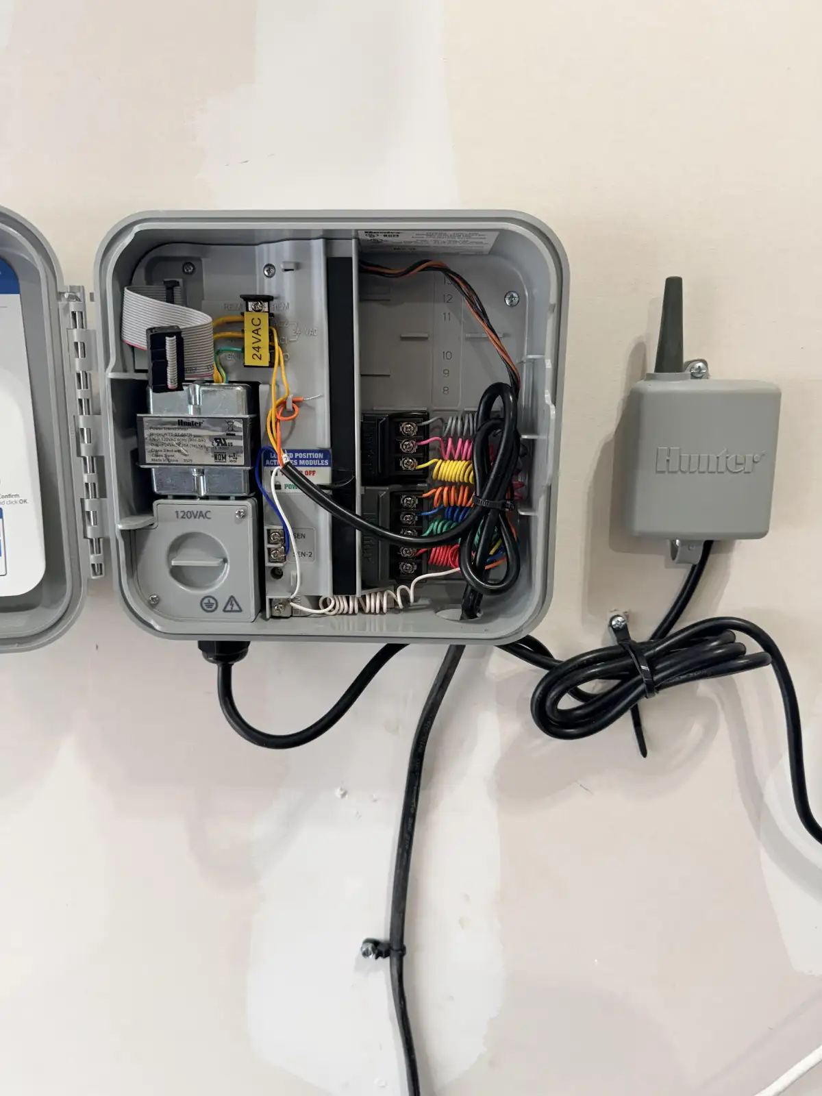 Hunter smart irrigation controller wiring installation