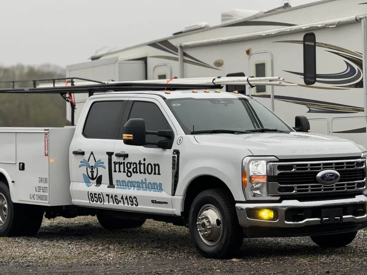 Irrigation Innovations branded Ford Super Duty service truck